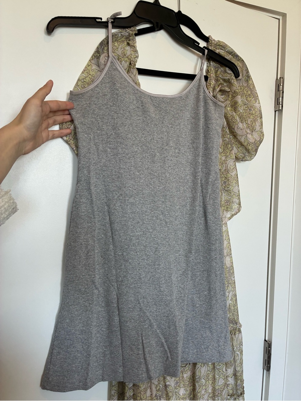 Grey Slip Dress